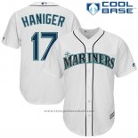 Maglia Baseball Uomo Seattle Mariners Mitch Haniger Bianco Giocatore Cool Base