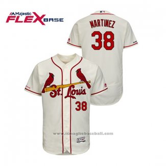 Maglia Baseball Uomo St. Louis Cardinals 2017 Stelle e Strisce Stephen Piscotty Bianco Flex Base