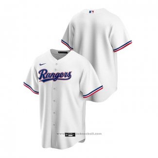 Maglia Baseball Uomo Texas Rangers Replica Home Bianco