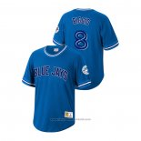 Maglia Baseball Uomo Toronto Blue Jays Cavan Biggio Cooperstown Collection Blu