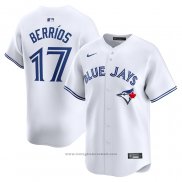Maglia Baseball Uomo Toronto Blue Jays Jose Berrios Home Limited Bianco