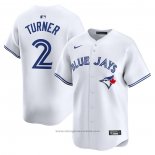 Maglia Baseball Uomo Toronto Blue Jays Justin Turner Home Limited Bianco