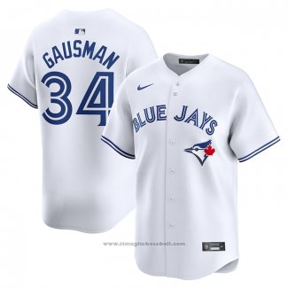 Maglia Baseball Uomo Toronto Blue Jays Kevin Gausman Home Limited Bianco