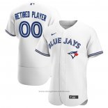 Maglia Baseball Uomo Toronto Blue Jays Primera Pick-A-player Retired Roster Autentico Bianco