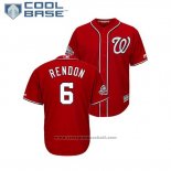 Maglia Baseball Uomo Washington Nationals Anthony Rendon 2018 All Star Cool Base Scarlet