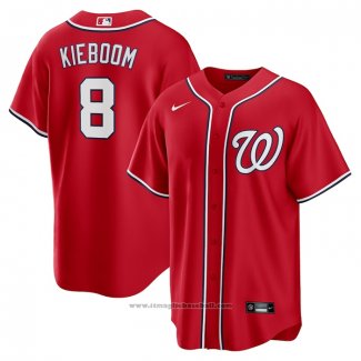 Maglia Baseball Uomo Washington Nationals Carter Kieboom Alternato Replica Rosso