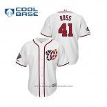 Maglia Baseball Uomo Washington Nationals Joe Ross 2019 Cool Base Alternato Bianco