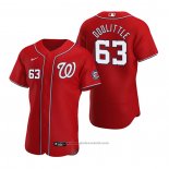 Maglia Baseball Uomo Washington Nationals Sean Doolittle Autentico Alternato 2020 Rosso