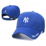 Cappellino New York Yankees Bianco Blu4