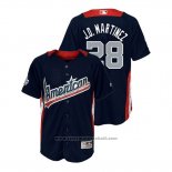 Maglia Baseball Bambino All Star J.d. Martinez 2018 Home Run Derby American League Blu