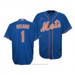 Maglia Baseball Bambino New York Mets Amed Rosario Replica Cool Base Blu
