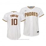 Maglia Baseball Bambino San Diego Padres Jurickson Profar Replica Home Bianco