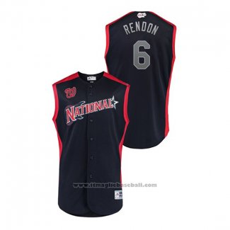 Maglia Baseball Bambino Washington Nationals 2019 All Star Player National League Anthony Rendon Blu