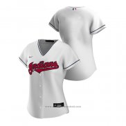 Maglia Baseball Donna Cleveland Indians Replica 2020 Home Bianco