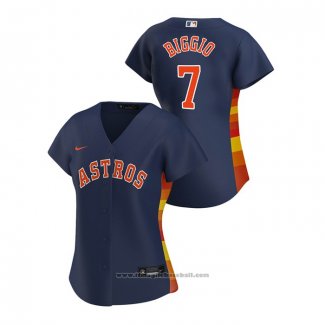 Maglia Baseball Donna Houston Astros Craig Biggio 2020 Replica Alternato Blu