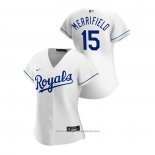 Maglia Baseball Donna Kansas City Royals Whit Merrifield 2020 Replica Home Bianco