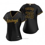 Maglia Baseball Donna Pittsburgh Pirates Adam Frazier Alternato Replica Nero