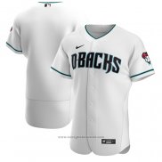 Maglia Baseball Uomo Arizona Diamondbacks Alternato Autentico Bianco