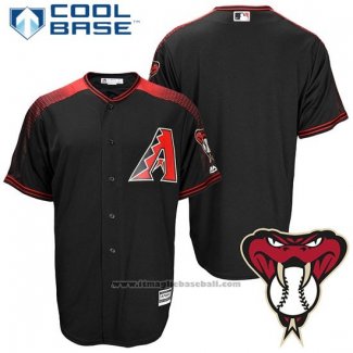 Maglia Baseball Uomo Arizona Diamondbacks Nero Cool Base