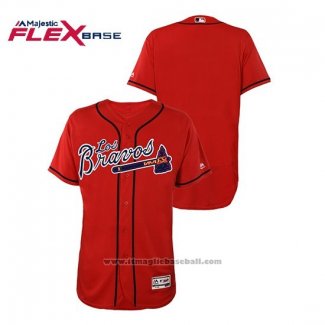 Maglia Baseball Uomo Atlanta Braves Flex Base Rosso