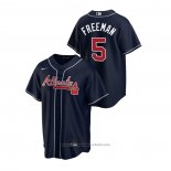 Maglia Baseball Uomo Atlanta Braves Freddie Freeman 2020 Replica Alternato Blu
