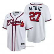 Maglia Baseball Uomo Atlanta Braves Jose Altuve Hispanic Heritage Autentico Bianco