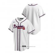 Maglia Baseball Uomo Atlanta Braves Replica 2020 Home Bianco