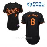 Maglia Baseball Uomo Baltimore Orioles 8 Cal Ripken Nero Alternato Cool Base