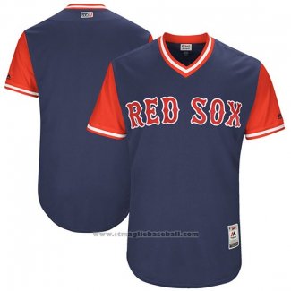 Maglia Baseball Uomo Boston Red Sox 2017 Little League World Series Blu