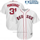 Maglia Baseball Uomo Boston Red Sox 31 Drew Pomeranz Bianco Home Cool Base