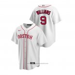 Maglia Baseball Uomo Boston Red Sox Ted Williams Replica Alternato Bianco