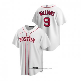Maglia Baseball Uomo Boston Red Sox Ted Williams Replica Alternato Bianco