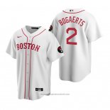 Maglia Baseball Uomo Boston Red Sox Xander Bogaerts Replica Bianco
