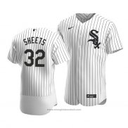 Maglia Baseball Uomo Chicago White Sox Gavin Sheets Autentico Home Bianco