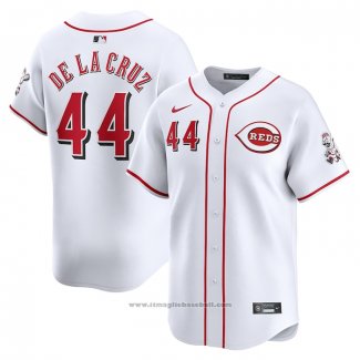 Maglia Baseball Uomo Cincinnati Reds Elly de La Cruz Home Limited Bianco