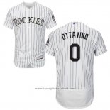 Maglia Baseball Uomo Colorado Adam Ottavino Bianco Flex Base