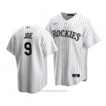 Maglia Baseball Uomo Colorado Rockies Connor Joe Replica Bianco