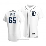 Maglia Baseball Uomo Detroit Tigers Gregory Soto Autentico Home Bianco