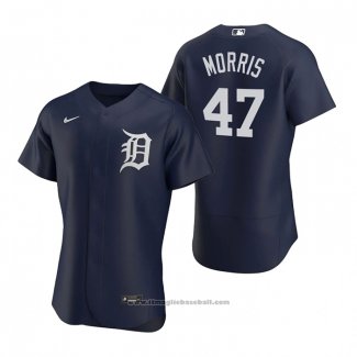 Maglia Baseball Uomo Detroit Tigers Jack Morris Autentico 2020 Alternato Blu