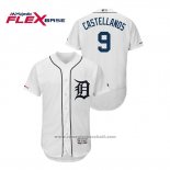 Maglia Baseball Uomo Detroit Tigers Nick Castellanos Flex Base Bianco