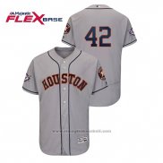 Maglia Baseball Uomo Houston Astros 2019 Jackie Robinson Day Flex Base Grigio