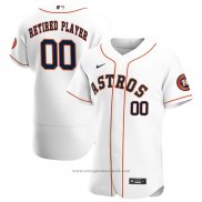 Maglia Baseball Uomo Houston Astros Primera Pick-A-player Retired Roster Autentico Bianco