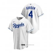 Maglia Baseball Uomo Kansas City Royals Alex Gordon Replica Home Bianco