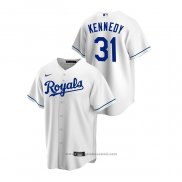 Maglia Baseball Uomo Kansas City Royals Ian Kennedy Replica Home Bianco