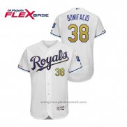 Maglia Baseball Uomo Kansas City Royals Jorge Bonifacio Flex Base Bianco2