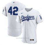 Maglia Baseball Uomo Los Angeles Dodgers 2023 Jackie Robinson Day Autentico Bianco
