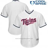 Maglia Baseball Uomo Minnesota Twins 2017 Stelle e Strisce Bianco Cool Base