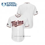 Maglia Baseball Uomo Minnesota Twins 2019 Postseason Cool Base Bianco