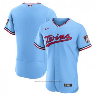 Maglia Baseball Uomo Minnesota Twins Autentico Alternato Blu