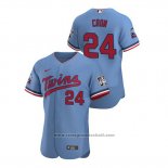 Maglia Baseball Uomo Minnesota Twins C.j. Cron Autentico 2020 Alternato Blu